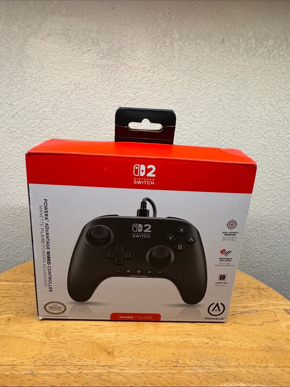 Wired Advantage Controller for Nintendo Switch2 Black